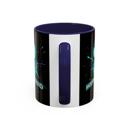 HYPE Drip Black Accent Mug by cypherpunkgear.com