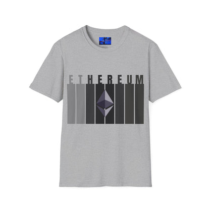 Ethereum (ETH) LTcolors Unisex T-Shirt by cypherpunkgear