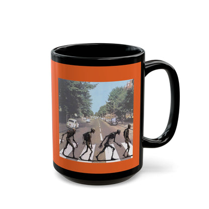 2-sided, Scabby Road Orange Mug by CreepyCrafts.boo