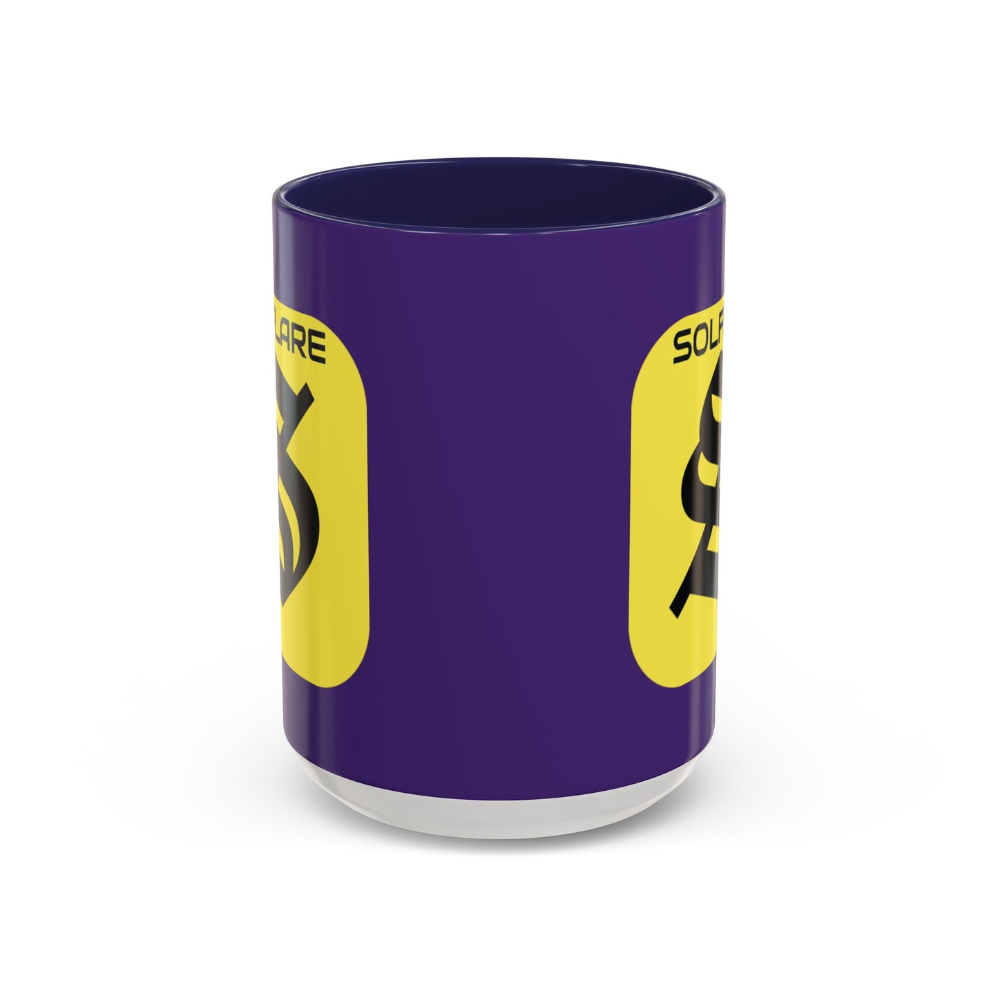SolflareLogo Purple Accent Mug by cypherpunkgear.com