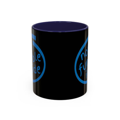 Non-Fungible Inside Black Accent Mug by cypherpunkgear.com