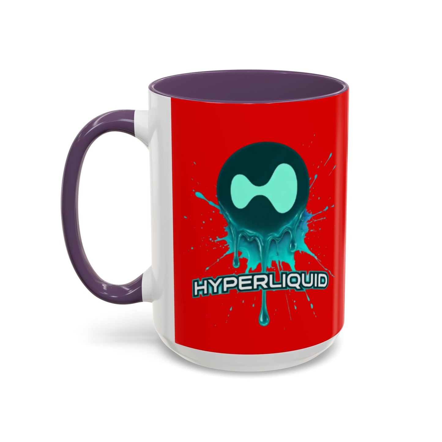 HYPE Drip Red Accent Mug by cypherpunkgear.com