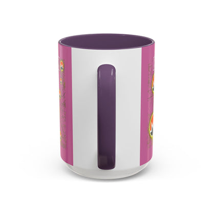 Monero (XMR) don't assume your freedoms are assured Pink Accent Mug by cypherpunkgear.com