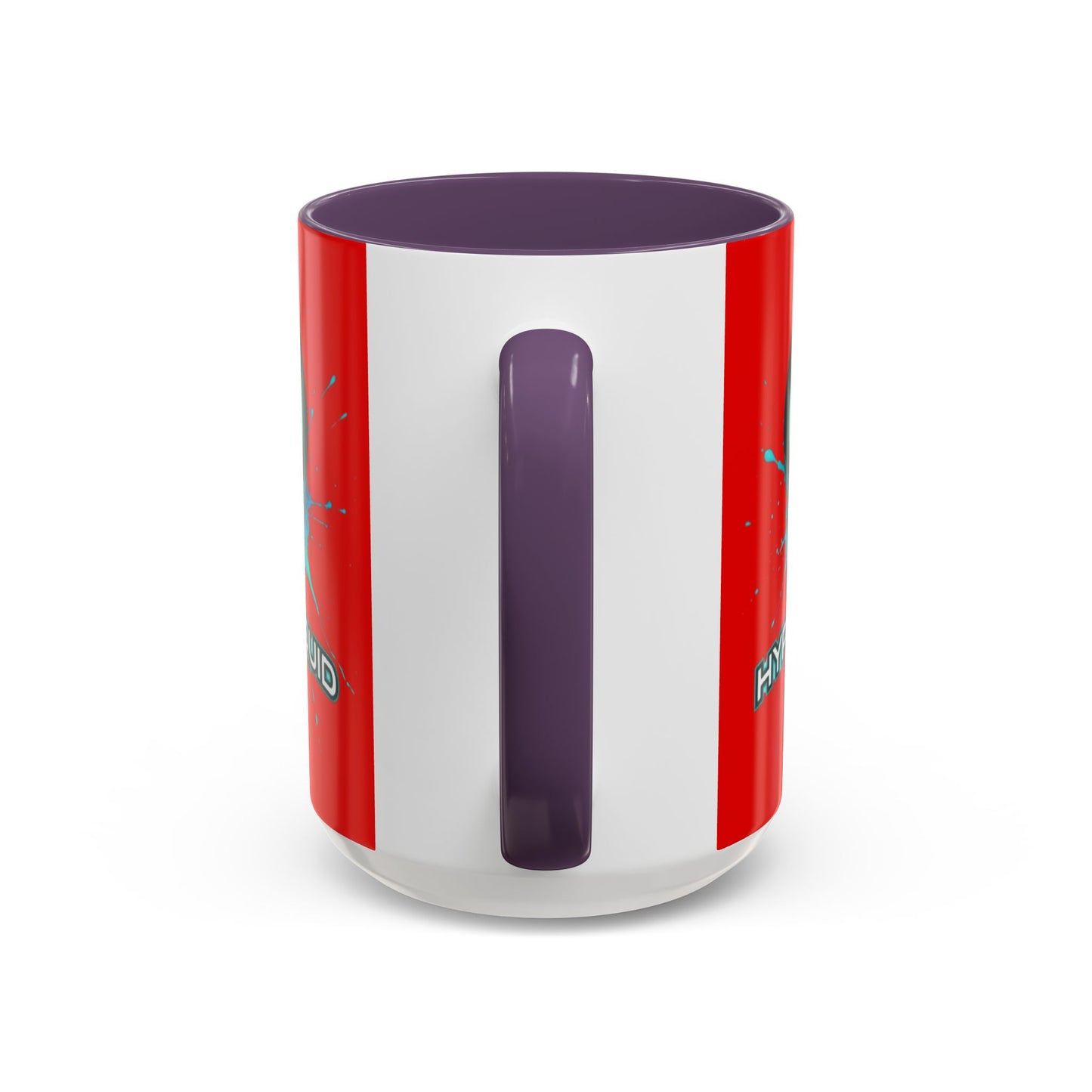HYPE Drip Red Accent Mug by cypherpunkgear.com