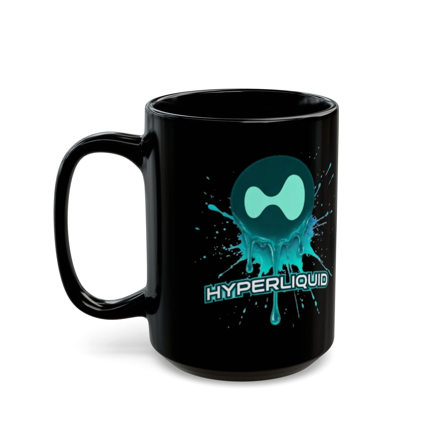 HYPE Drip Black Mug by cypherpunkgear.com