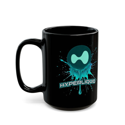 HYPE Drip Black Mug by cypherpunkgear.com