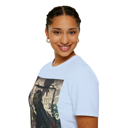 Yōkai Happy Halloween Light colors Unisex T-Shirt by CreepyCrafts.boo