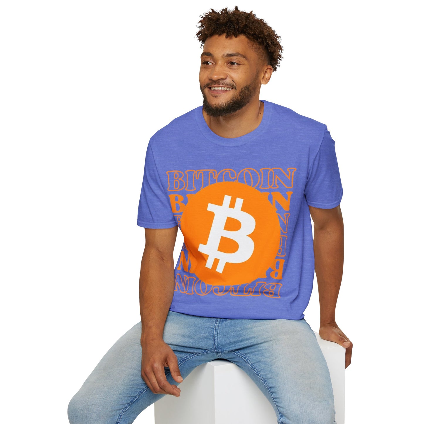 Bitcoin Bitcoin Bitcoin (BTC) LTcolors Unisex T-Shirt by cypherpunkgear