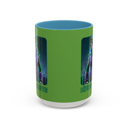 Cipher McByte Accent Mug by cypherpunkgear.com