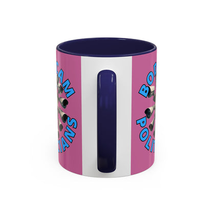 Bodycam the Politicians Cameras Pink Accent Mug by cypherpunkgear.com