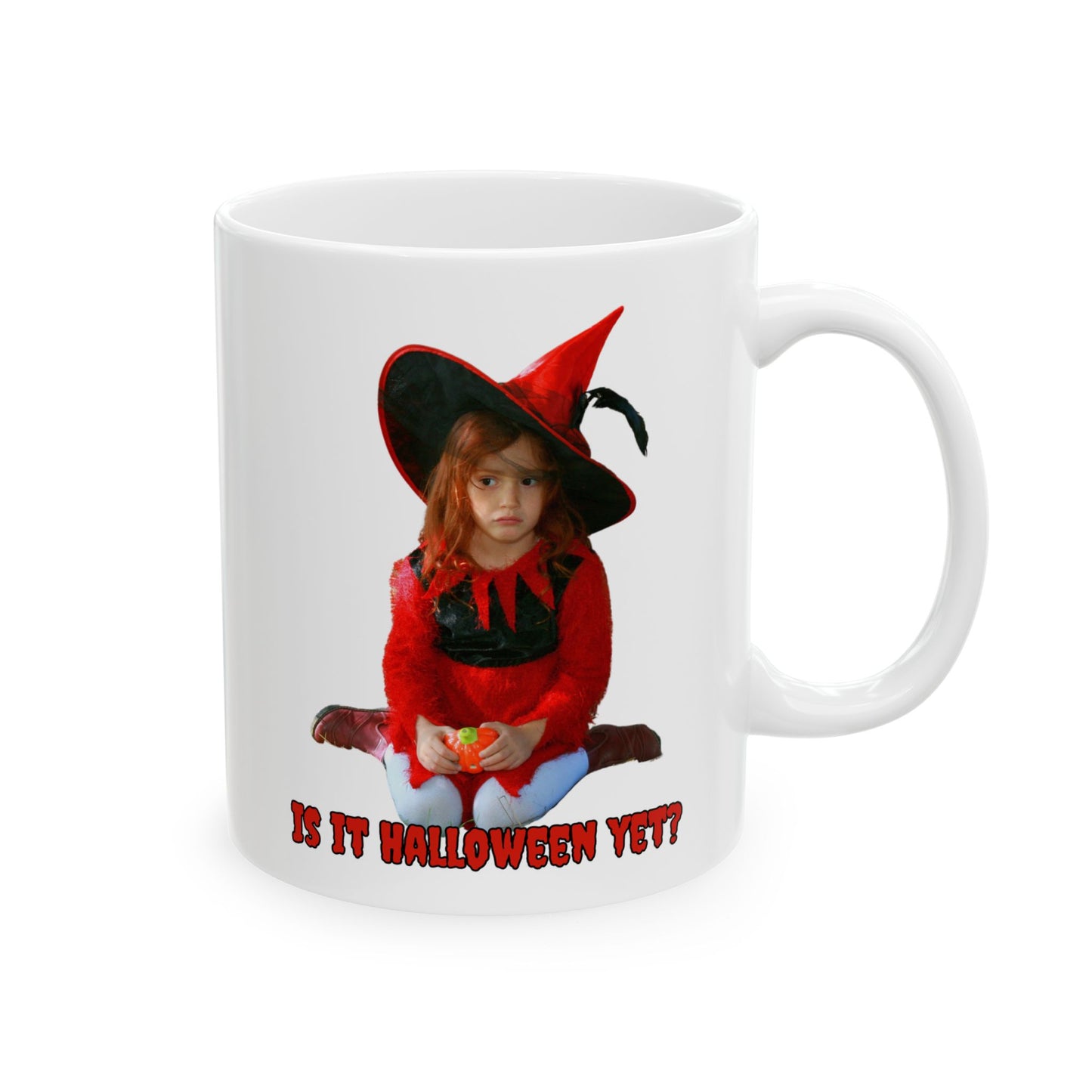Is it Halloween yet? White Mug by CreepyCrafts.boo