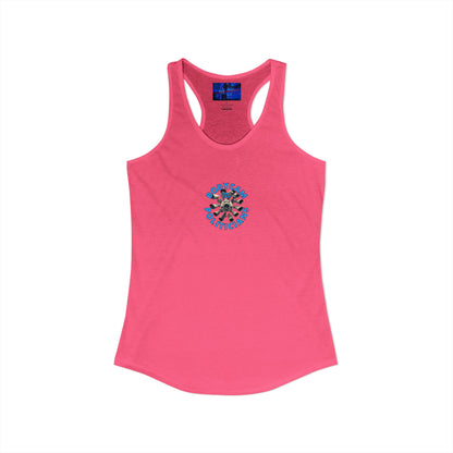 ¡BodyCam ThePoliticians de 2 caras de cypherpunkgear! Camiseta sin mangas ideal con espalda cruzada para mujer