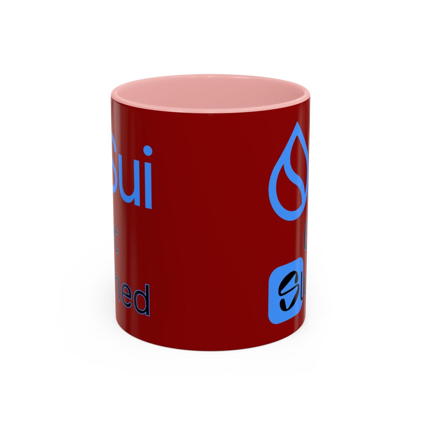 Sui: Get Slushed Red Accent Mug by cypherpunkgear.com