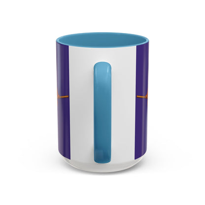 Velvet Vex Purple Accent Mug by CreepyCrafts.boo