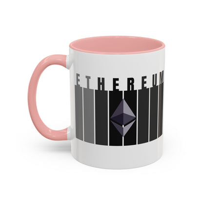 Ethereum (ETH) Accent Mug by cypherpunkgear.com