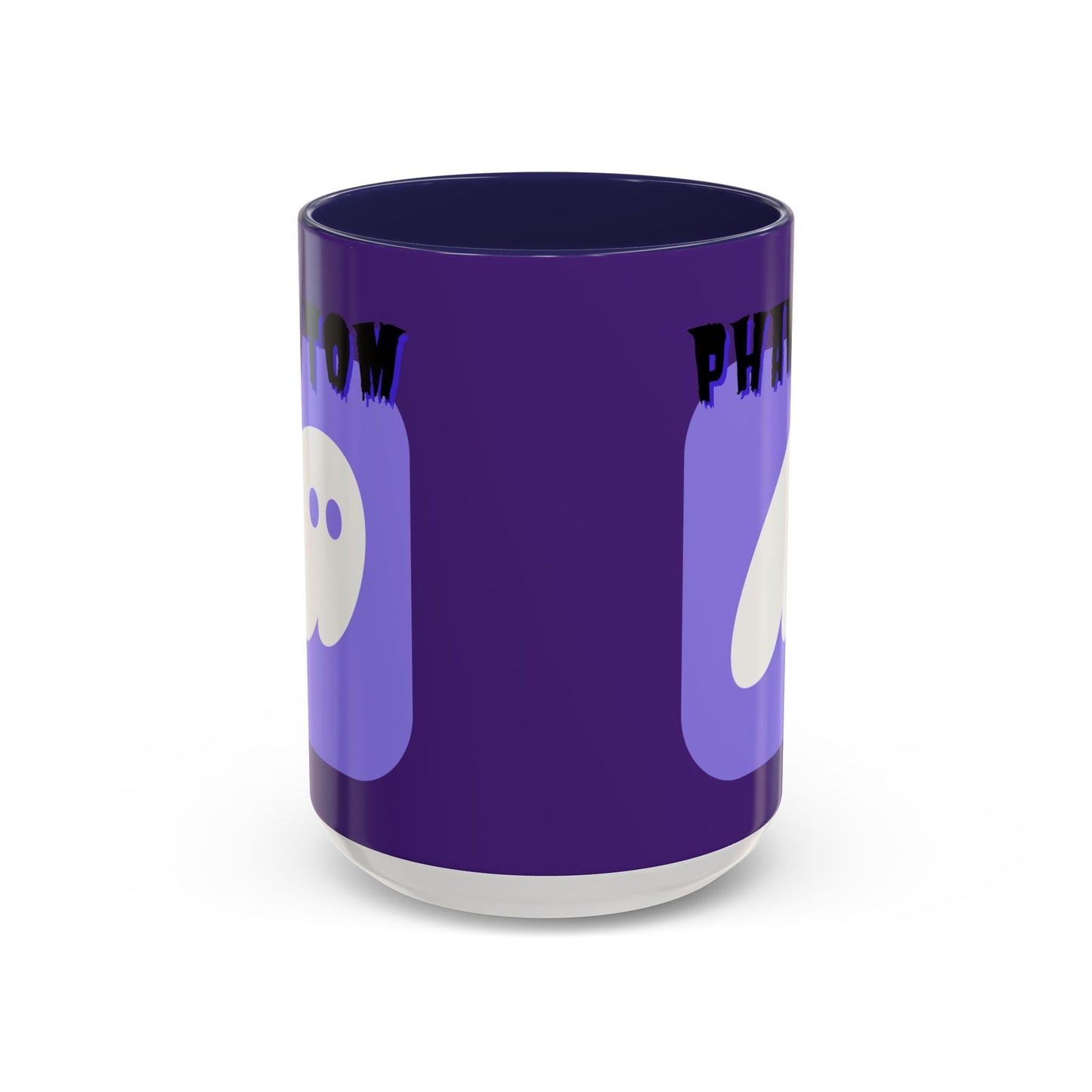 Phantom Hot Wallet Purple Accent Mug by cypherpunkgear.com