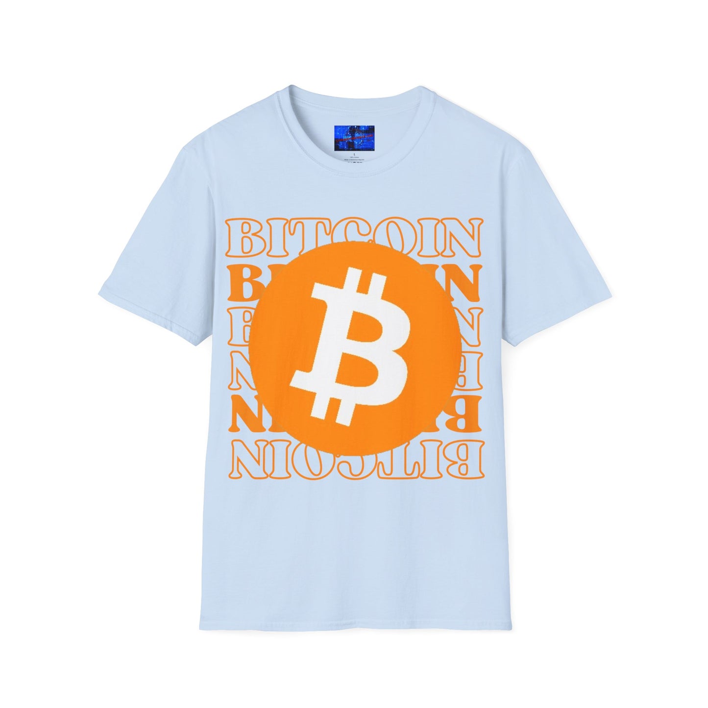 Bitcoin Bitcoin Bitcoin (BTC) LTcolors Unisex T-Shirt by cypherpunkgear