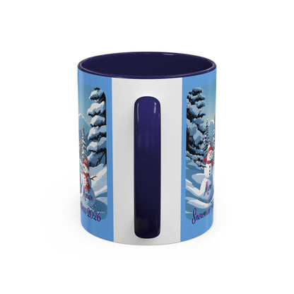 Snowman Family of 3 Accent Mug by cypherpunkgear.com