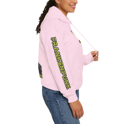 Frankenpunk Hoodie Unisex Hooded Sweatshirt by CreepyCrafts.boo