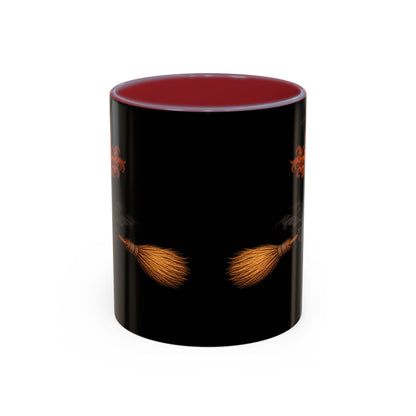 Hazel Hex Black Accent Mug by CreepyCrafts.boo