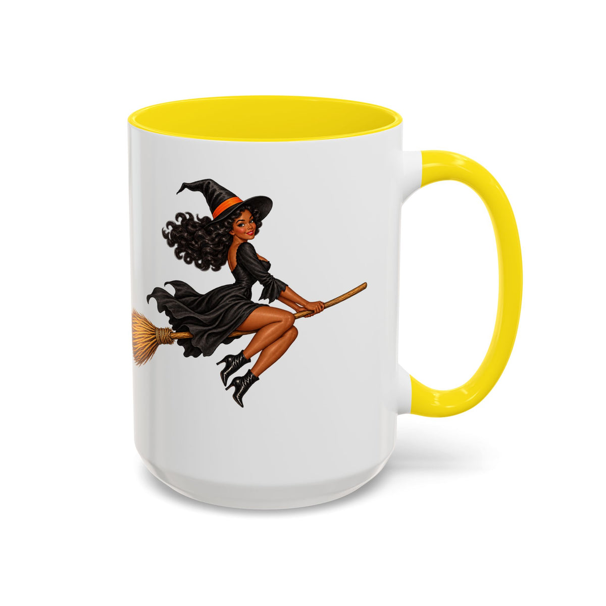 Velvet Vex White Accent Mug by CreepyCrafts.boo