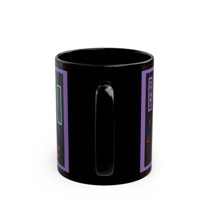 Hethyr Neon Light Purple Mug by CreepyCrafts.boo