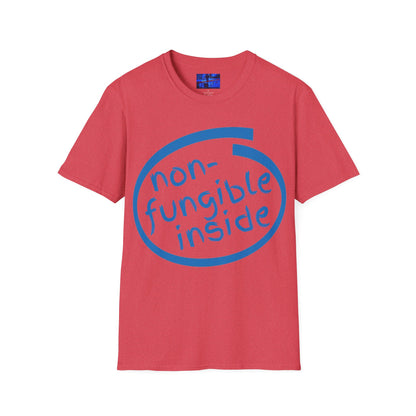 Non-Fungible Inside Light colors Unisex T-Shirt by cypherpunkgear.com