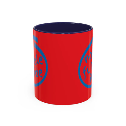 Non-Fungible Inside Red Accent Mug by cypherpunkgear.com