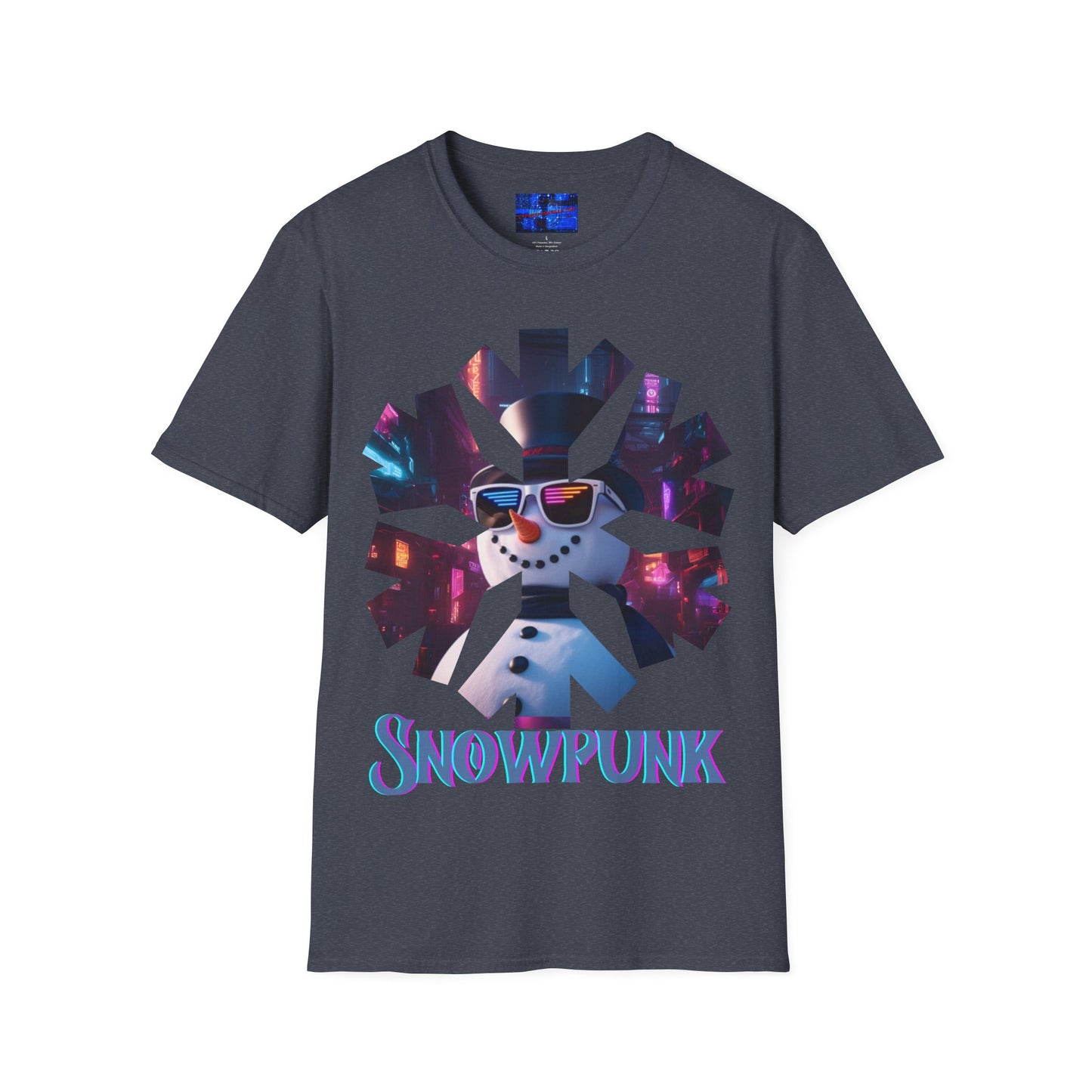 Snowpunk Dark colors Unisex T-Shirt by cypherpunkgear.com