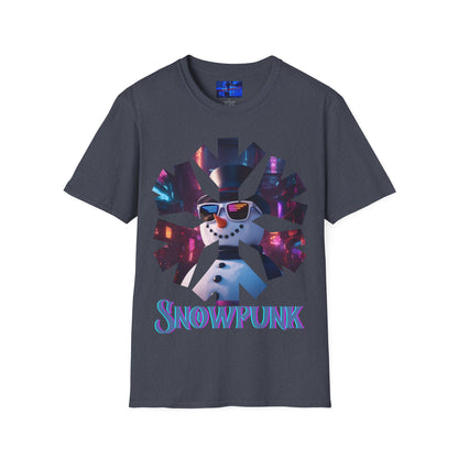 Snowpunk Dark colors Unisex T-Shirt by cypherpunkgear.com