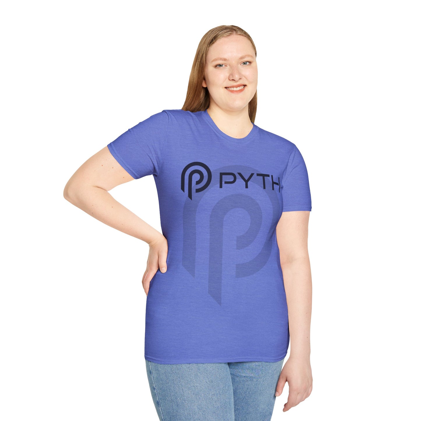 Pyth (PYTH) LTcolors Unisex T-Shirt by cypherpunkgear.com