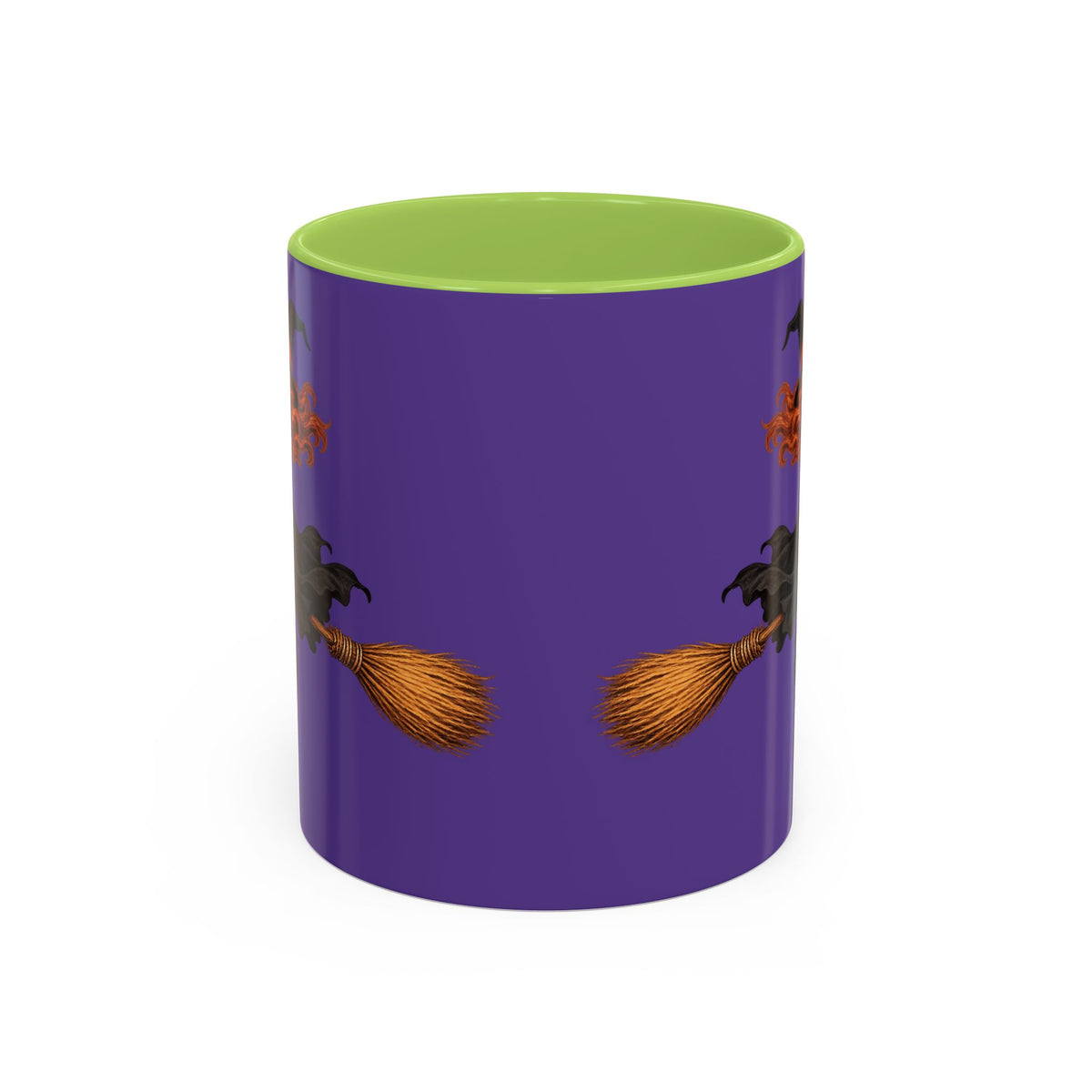 Hazel Hex Purple Accent Mug by CreepyCrafts.boo