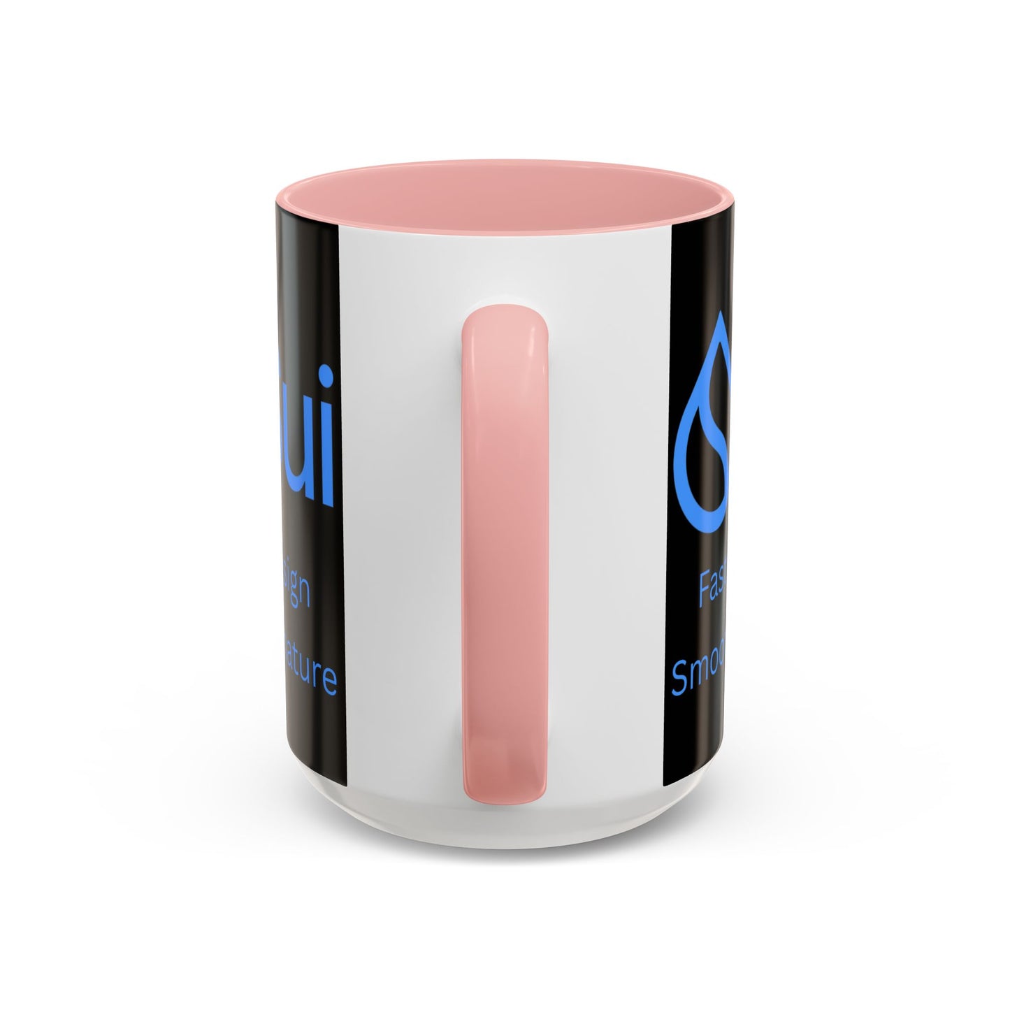 SUI Black Accent Mug by cypherpunkgear.com