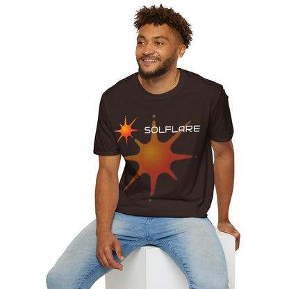 Solflare Dark colors Unisex T-Shirt by cypherpunkgear.com