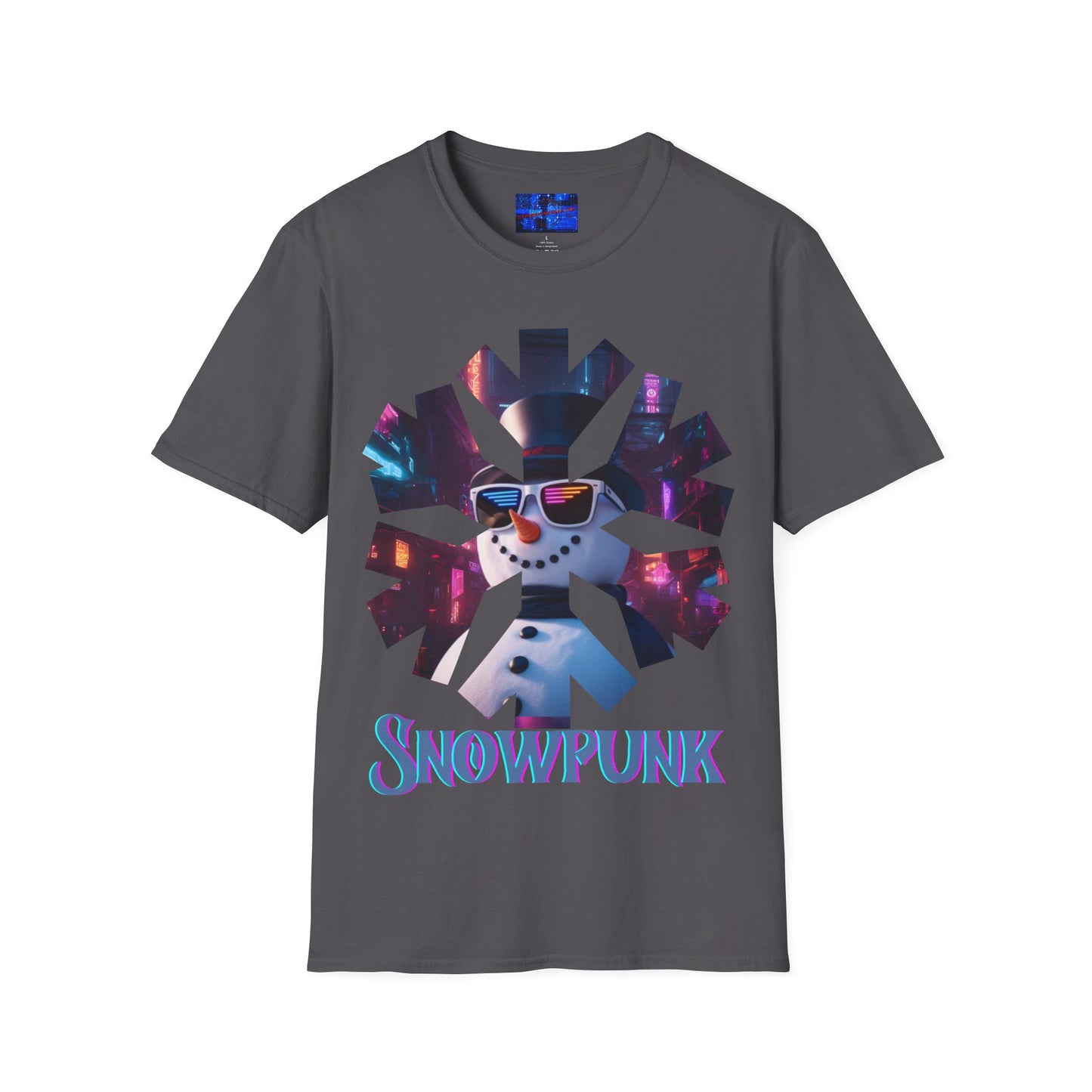 Snowpunk Dark colors Unisex T-Shirt by cypherpunkgear.com