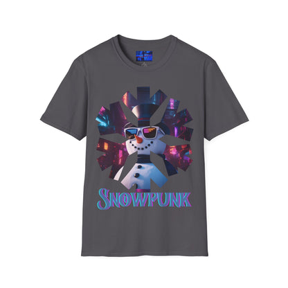 Snowpunk Dark colors Unisex T-Shirt by cypherpunkgear.com