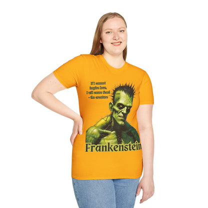 Frankenstein's Creature Light colors Unisex T-Shirt by CreepyCrafts.boo