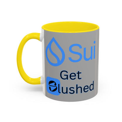 Sui: Get Slushed Grey Accent Mug by cypherpunkgear.com