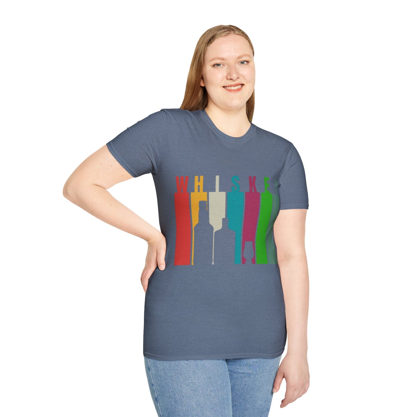Whiskey spelled with an 'e' DKcolors Unisex T-Shirt by cypherpunkgear.com