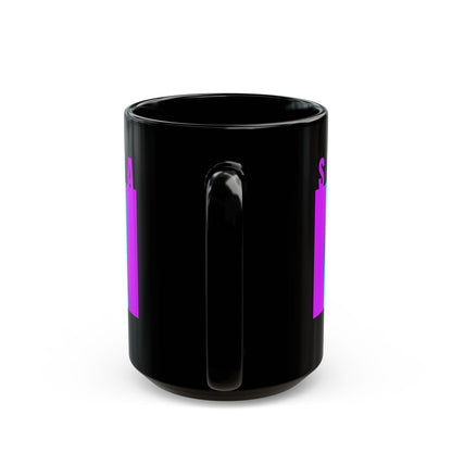 Solana (SOL) Freedom Black Mug by cypherpunkgear.com