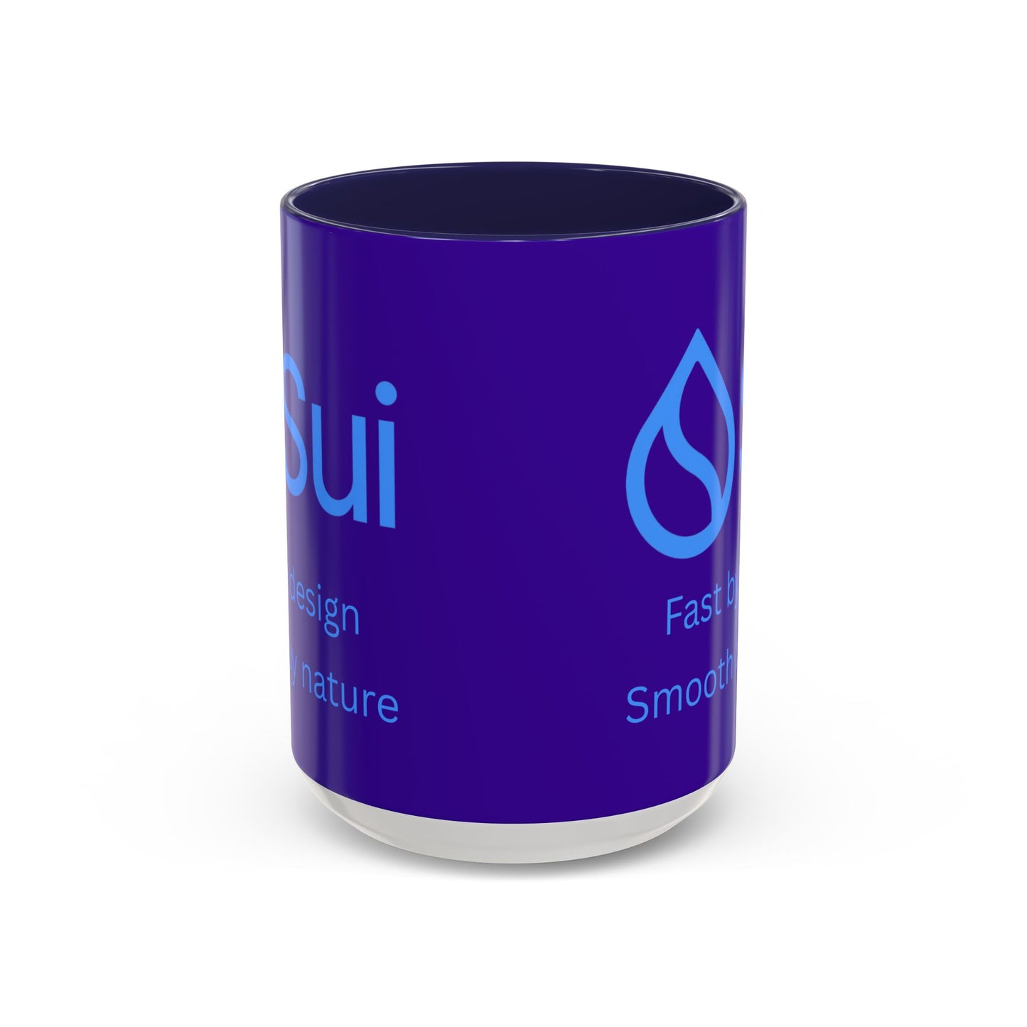 SUI Purple Accent Mug by cypherpunkgear.com