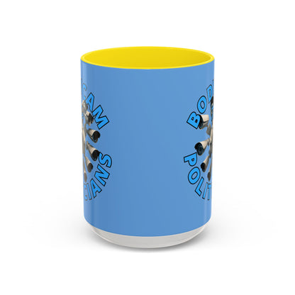Bodycam the Politicians Cameras Light Blue Accent Mug by cypherpunkgear.com