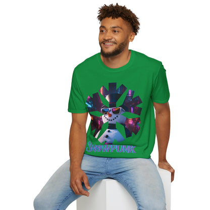 Snowpunk DKcolors Unisex T-Shirt by cypherpunkgear