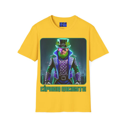 Cipher McByte Light colors Unisex T-Shirt by cypherpunkgear.com