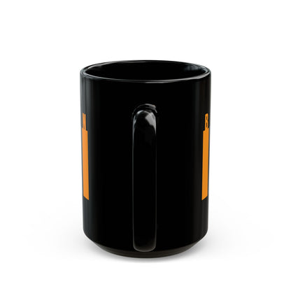 Bitcoin (BTC) Freedom Black Mug by cypherpunkgear.com