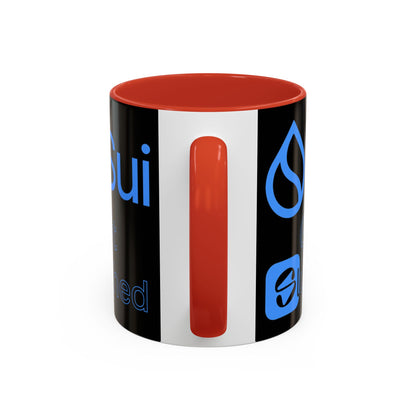 Sui: Get Slushed Black Accent Mug by cypherpunkgear.com