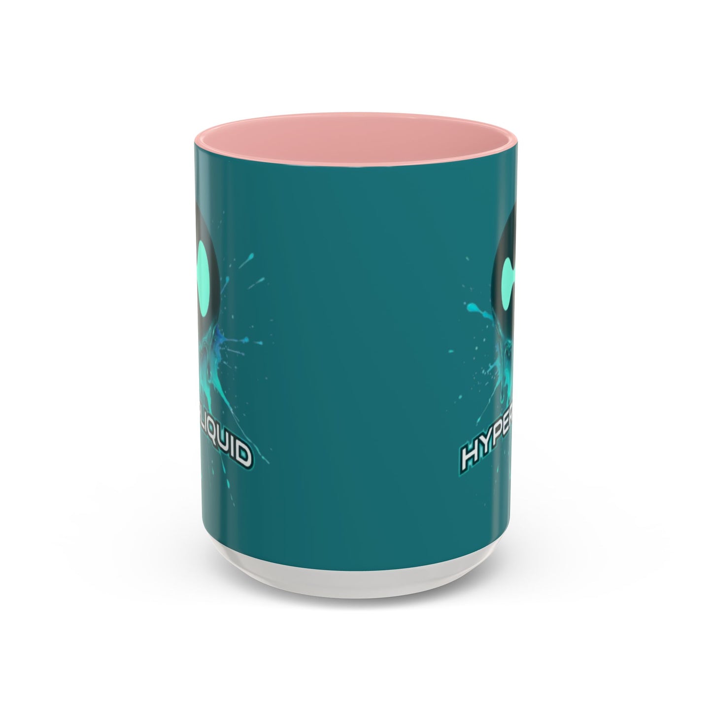 HYPE Drip Hyperliquid Accent Mug by cypherpunkgear.com