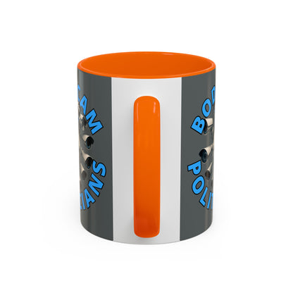 Bodycam the Politicians Cameras Grey Accent Mug by cypherpunkgear.com