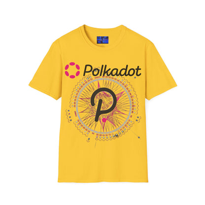 Polkadot (DOT) Light colors Unisex T-Shirt by cypherpunkgear.com