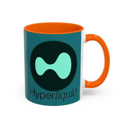 Hyperliquid Black font Hyperliquid Accent Mug by cypherpunkgear.com